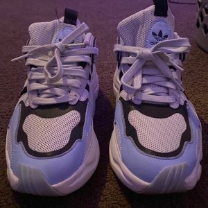 Blue,black,white adidas shoes. Brand: adidas Size: 7 1/2